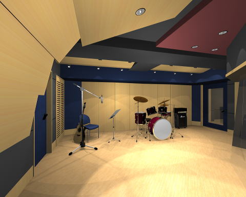 群馬県のスタジオ　音響設備